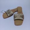 Zapatillas Zara doradas